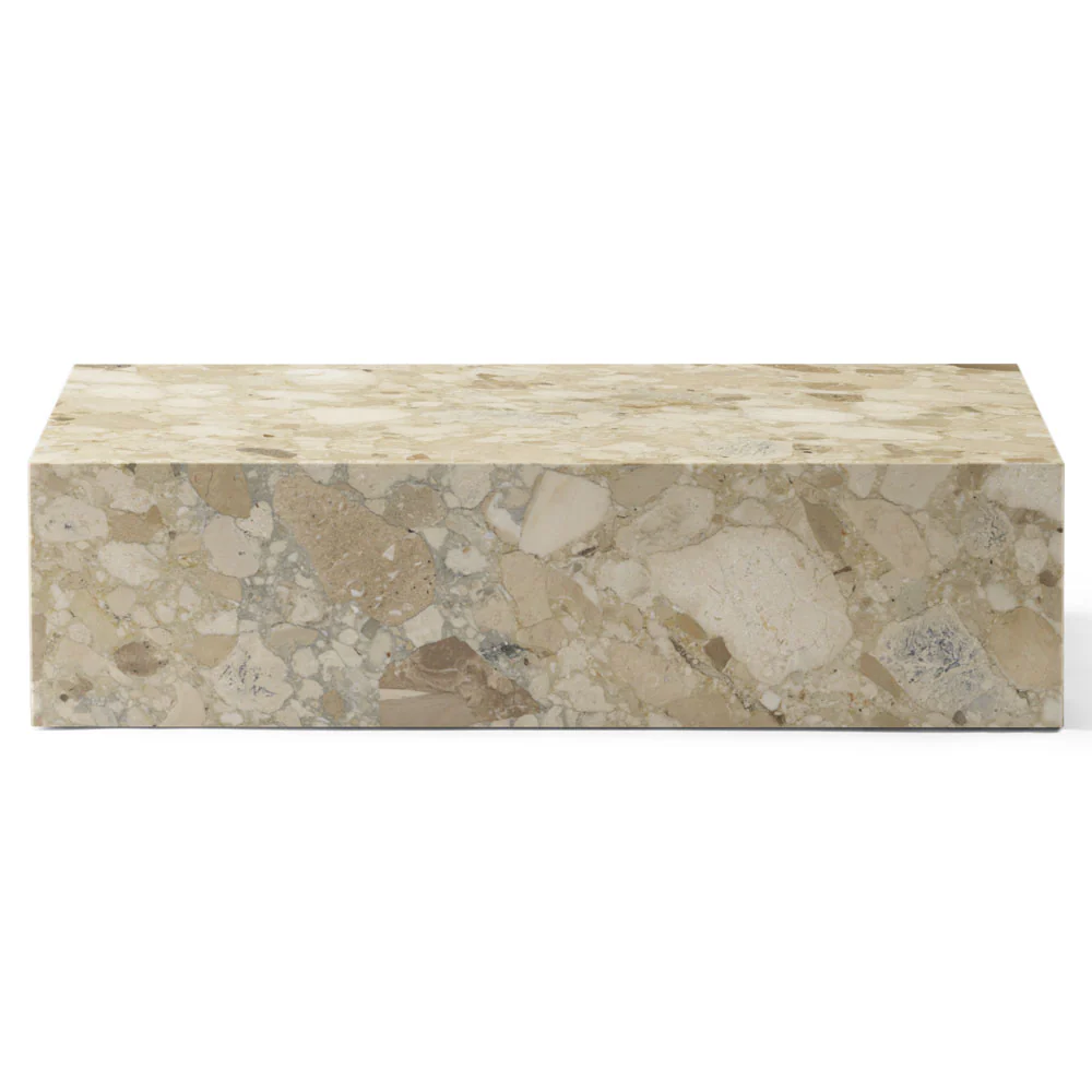 Plinth Low Stone Table - Kunis Breccia - Image 2