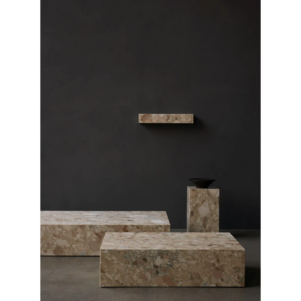 Plinth Low Stone Table - Kunis Breccia - Image 5