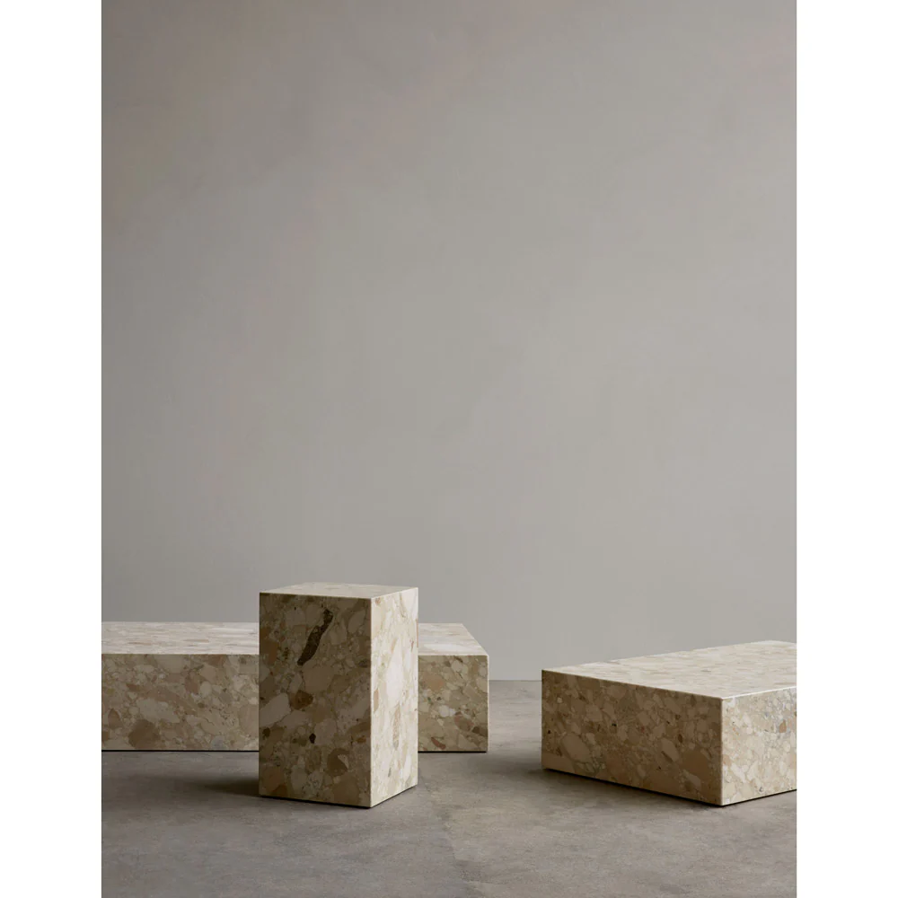 Plinth Low Stone Table - Kunis Breccia - Image 8