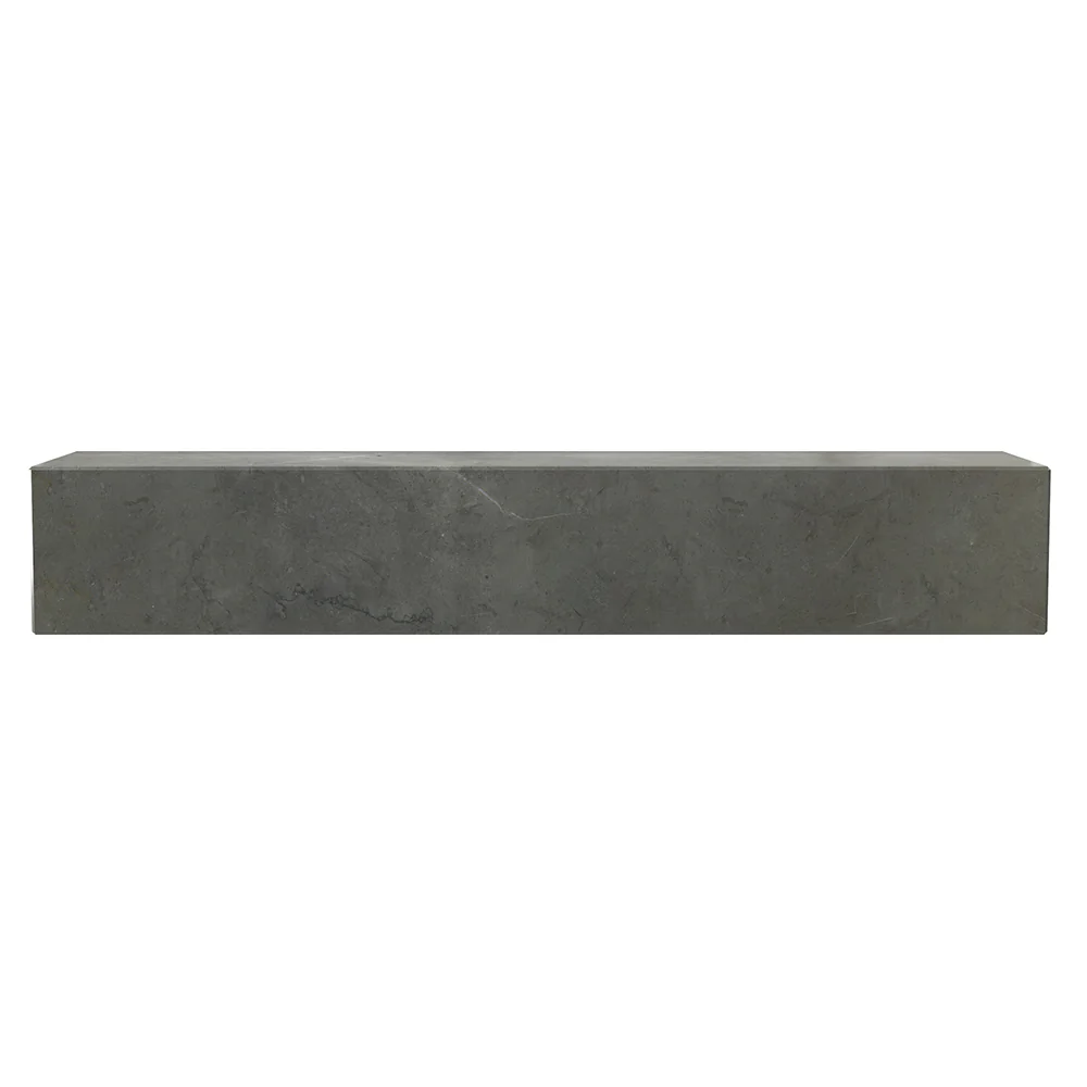 Plinth Marble Shelf - Gray Kendzo