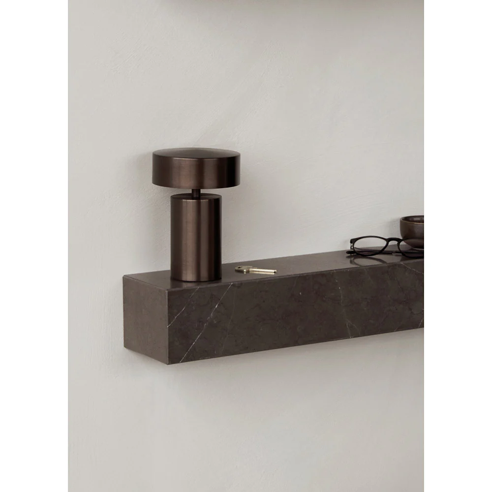 Plinth Marble Shelf - Gray Kendzo - Image 3