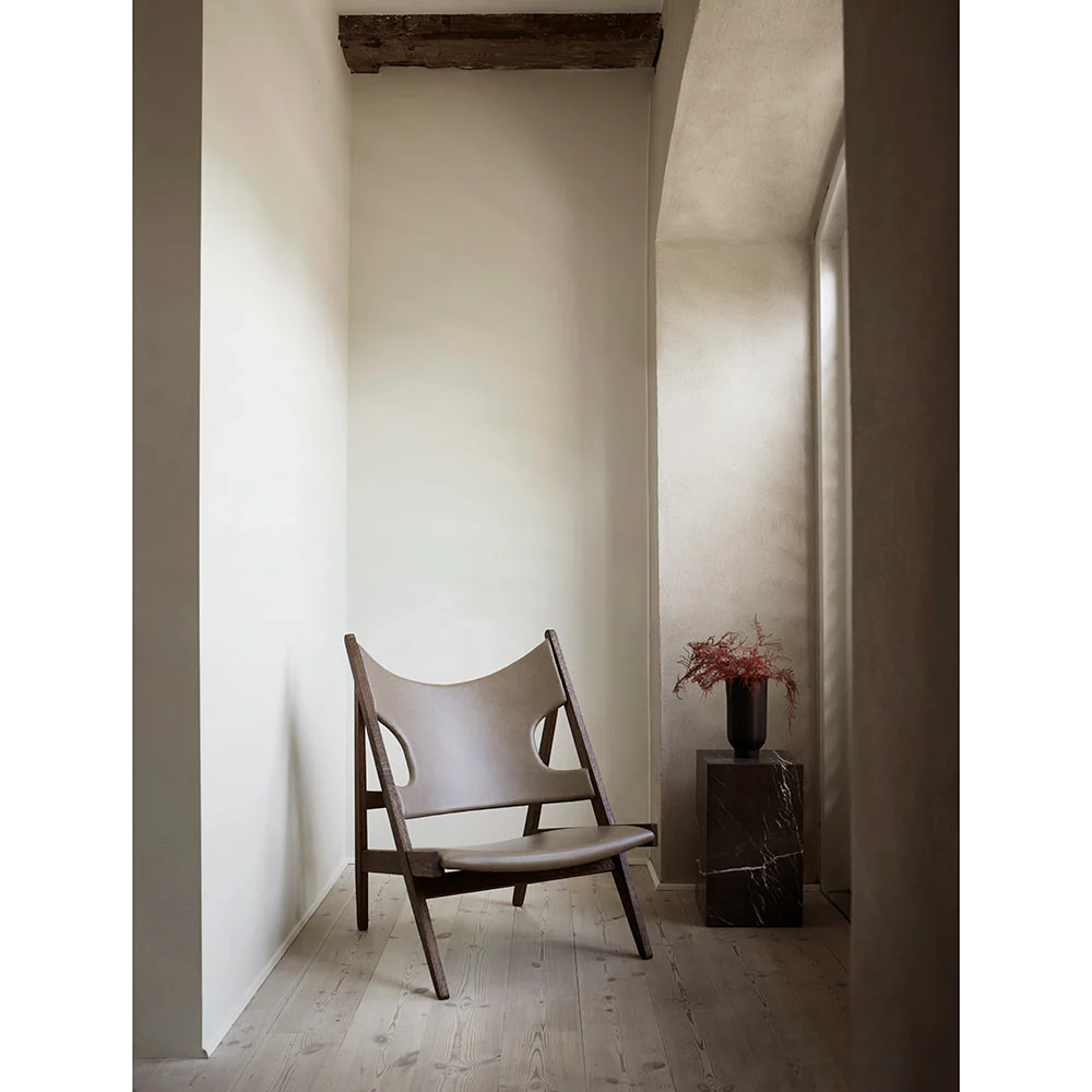 Plinth Tall Marble Table - Gray Kendzo - Image 6