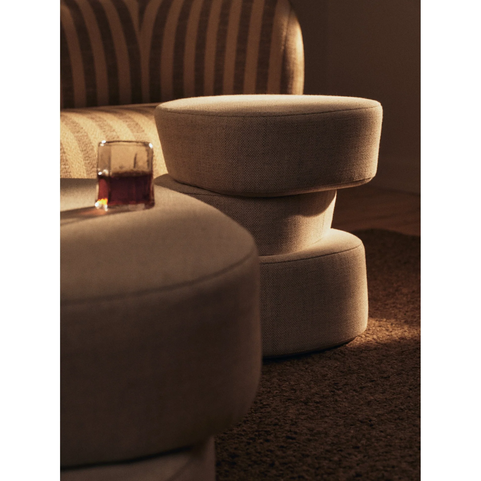 Plyo Pouf Staple - Off-white - Image 3