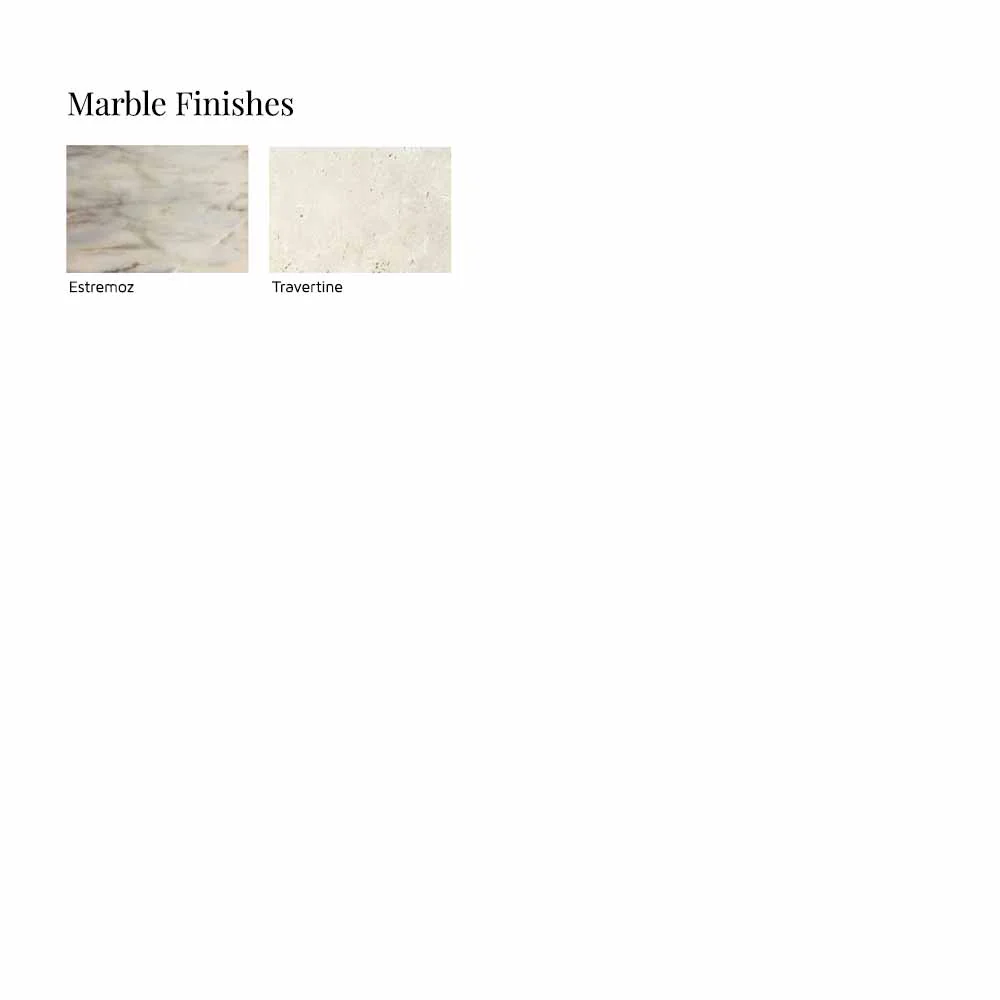 Poppy Square Coffee Table - Marble - Image 2