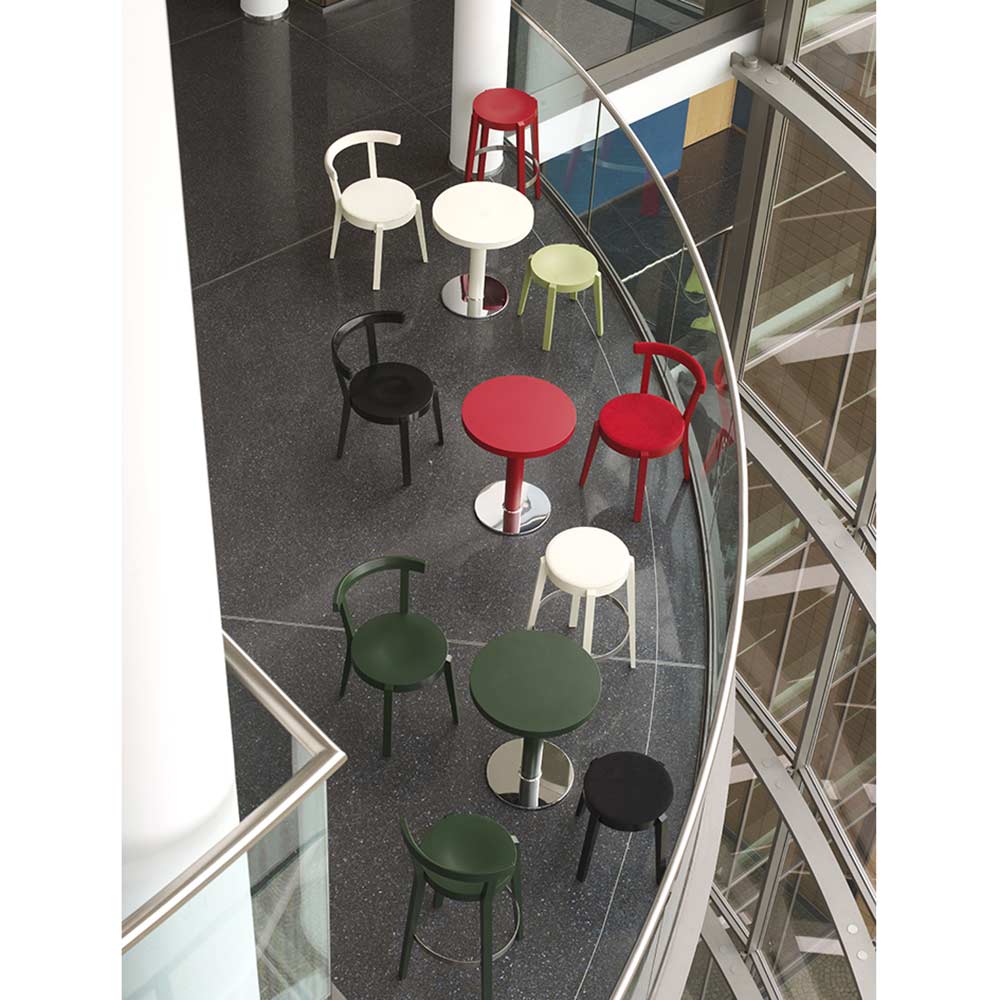 Punton Stool - Upholstered - Image 5