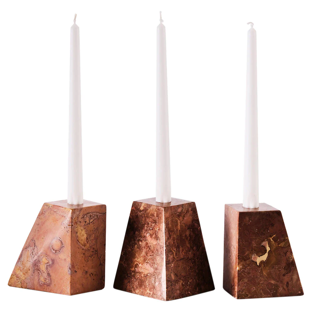Pyramid Candle Holders - Image 2