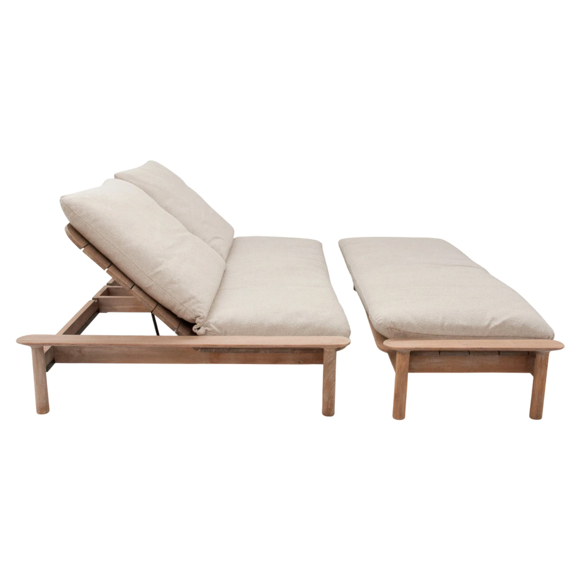 Quick Ship Maddalena Day Bed And Foot Rest - Image 6