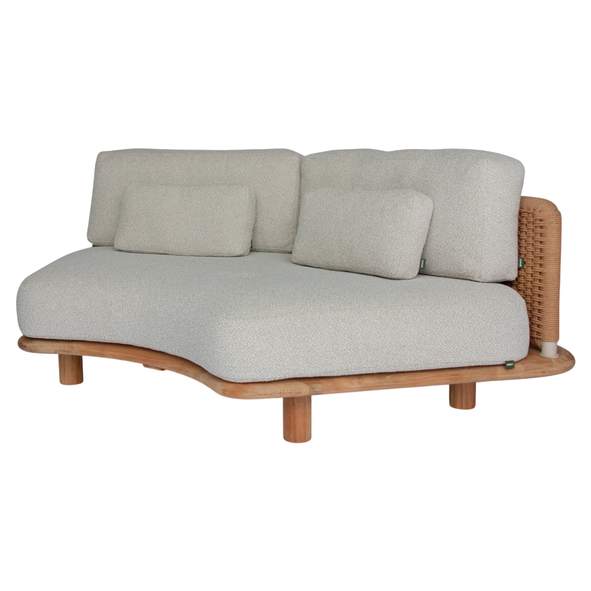 Quick Ship Orosei Modular 2 Seater Sofa - Middle - Image 3