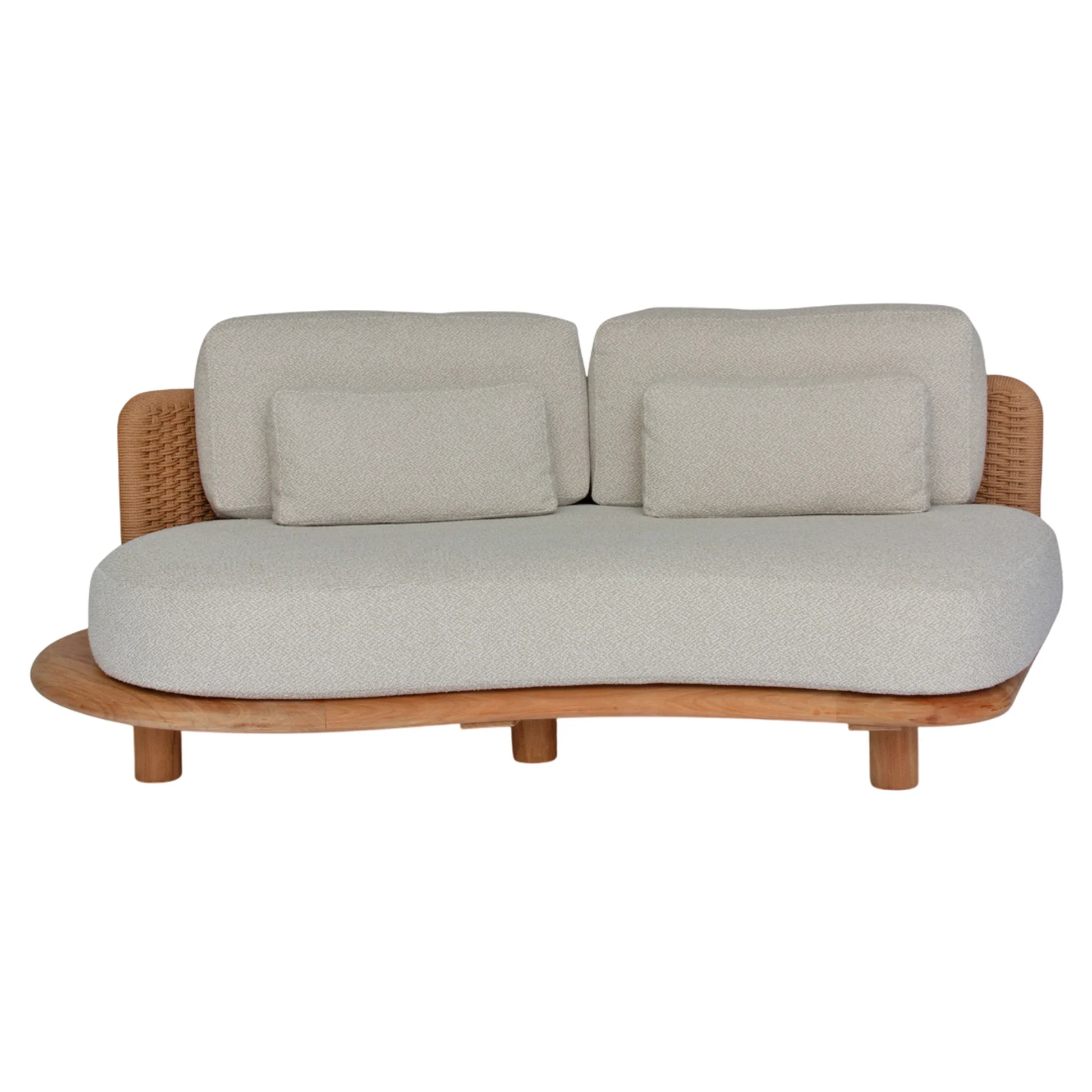 Quick Ship Orosei Modular 2 Seater Sofa - Right