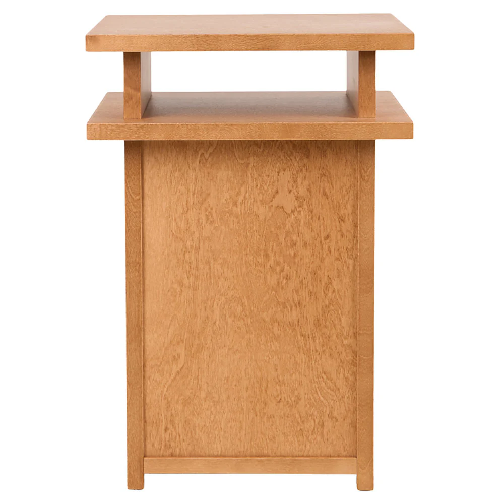 Ratio Side Table - Warm Brown Birch - Image 4