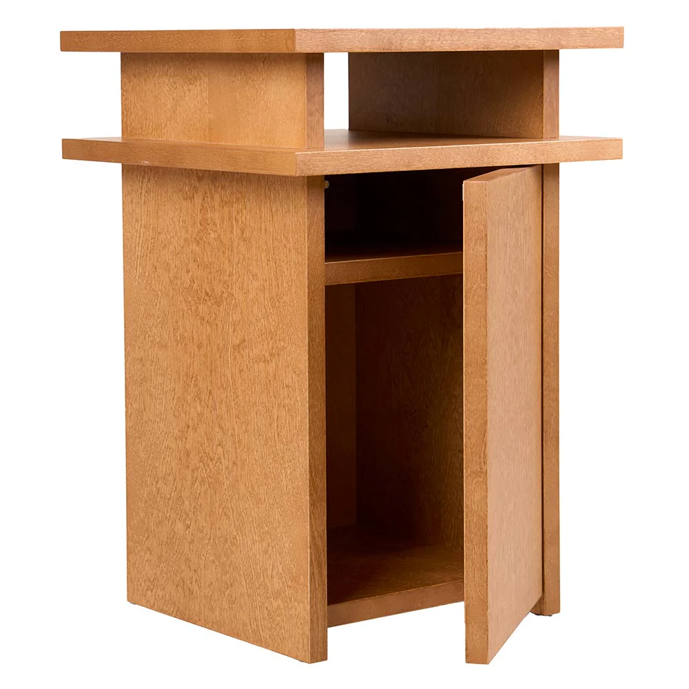 Ratio Side Table - Warm Brown Birch - Image 5