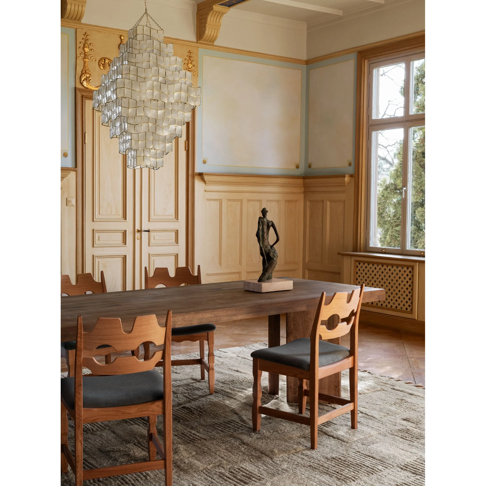 Razor Blade Dining Chair - Image 7