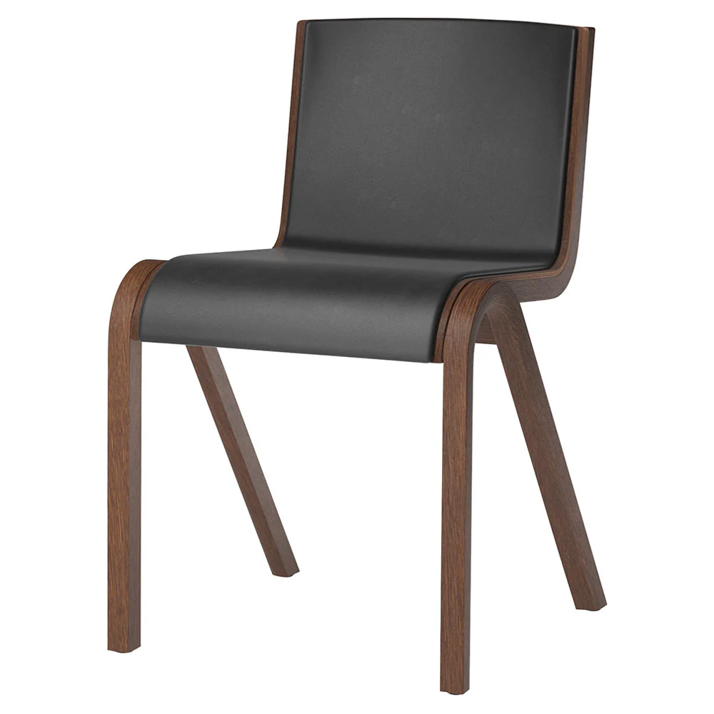 Ready Front Upholstered Dining Chair - Red Stained Oak - Image 3