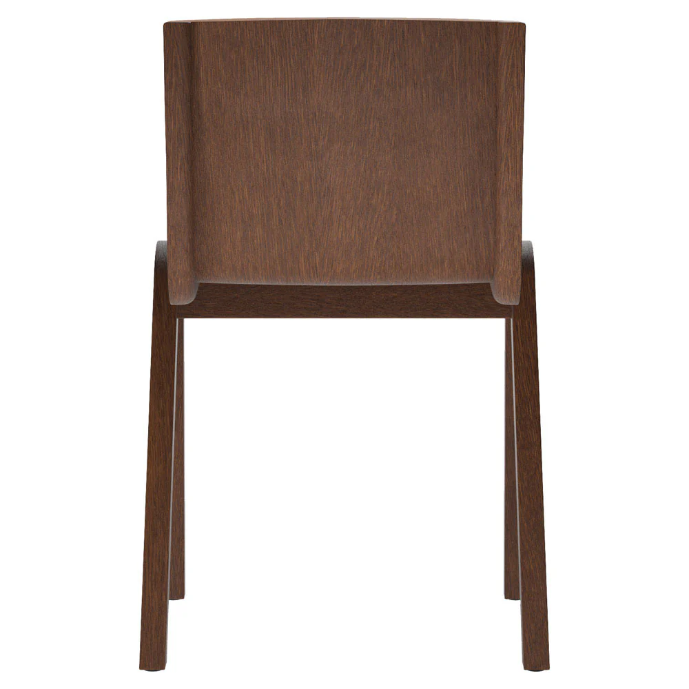 Ready Front Upholstered Dining Chair - Red Stained Oak - Image 5