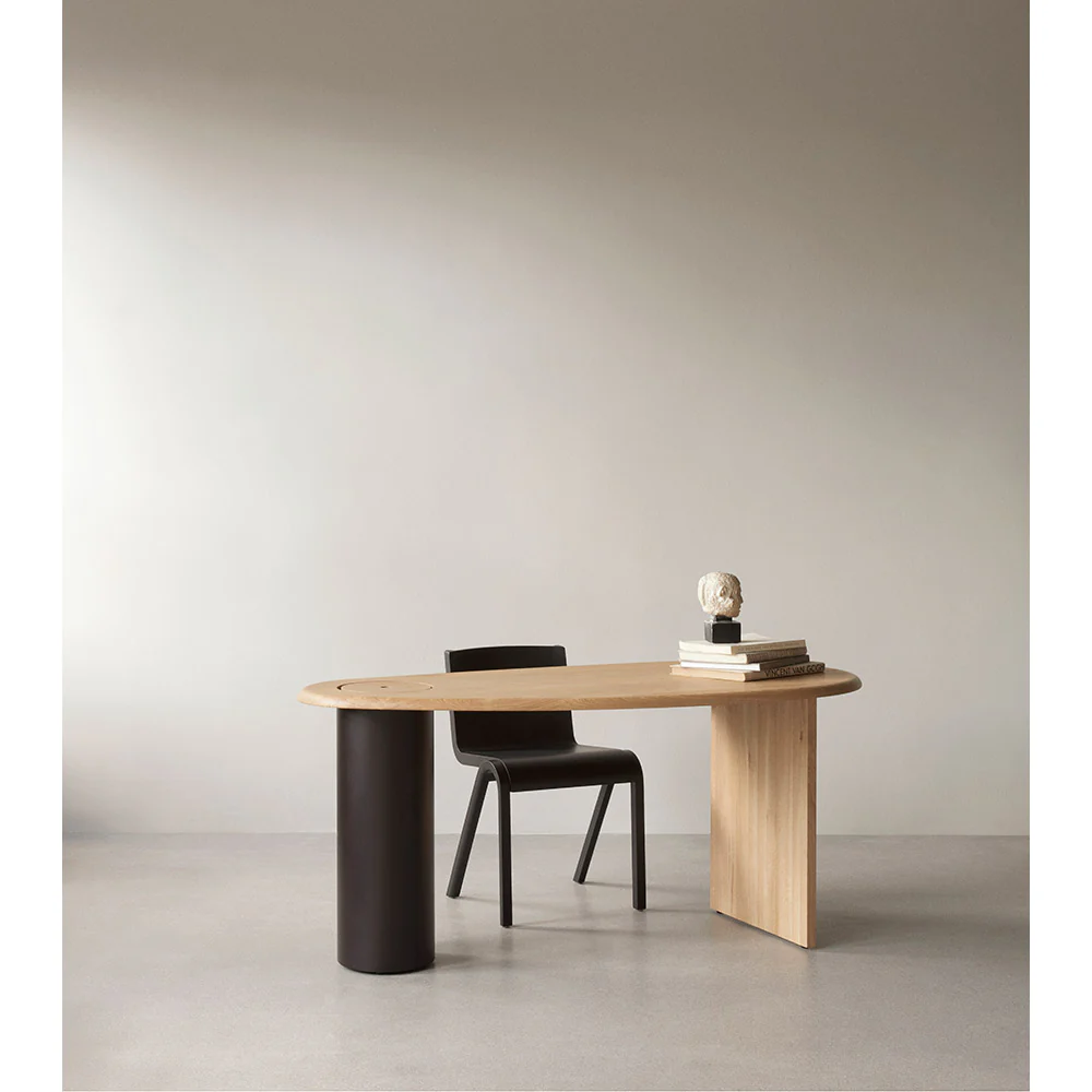 Ready Seat Upholstered Dining Chair - Black Painted Oak - Image 6