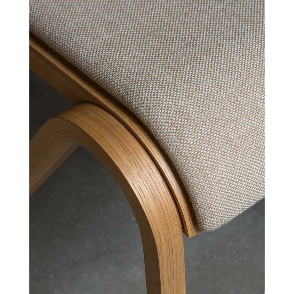 Ready Seat Upholstered Dining Chair - Natural Oak - Image 5