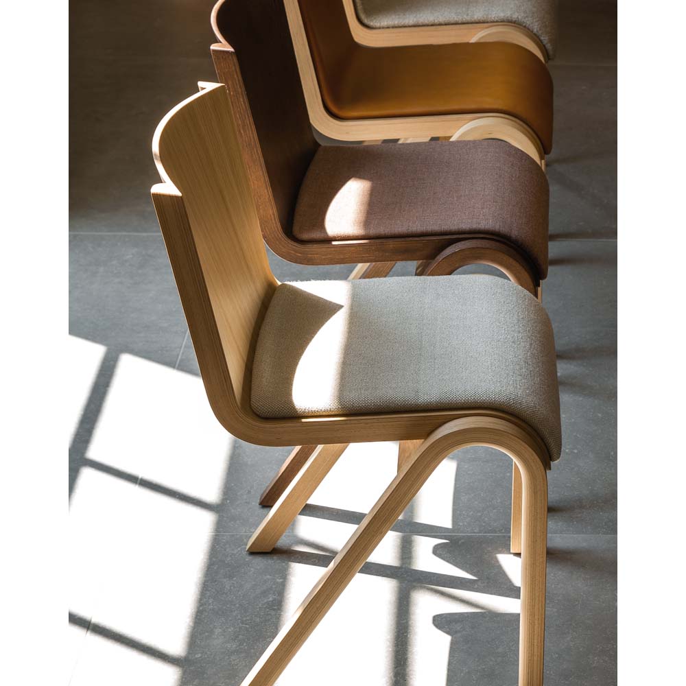 Ready Seat Upholstered Dining Chair - Natural Oak - Image 6