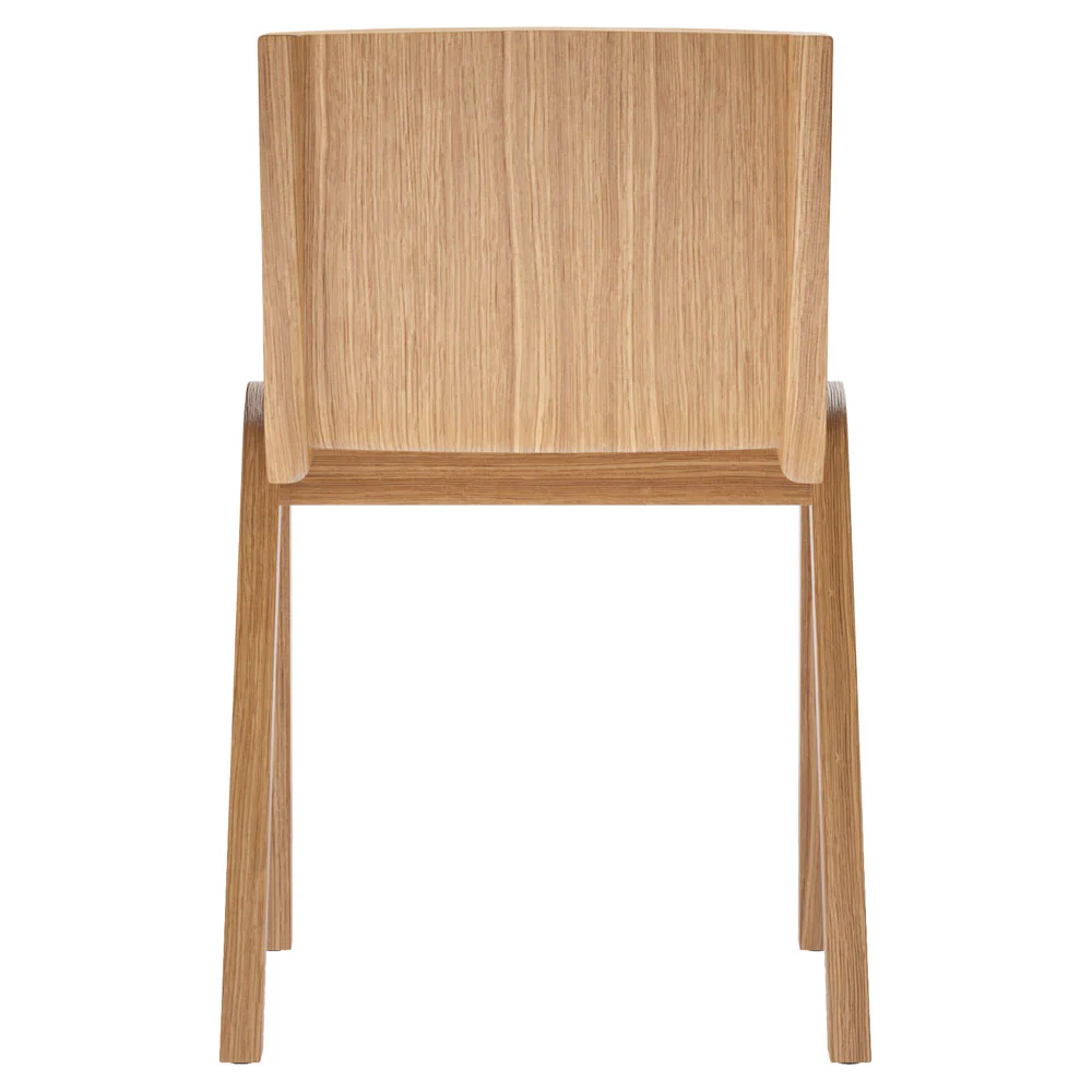 Ready Seat Upholstered Dining Chair - Natural Oak, Boucle - Image 3