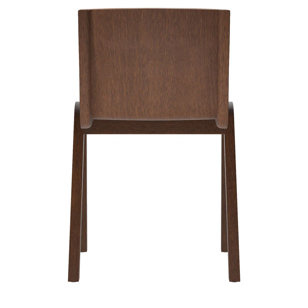Ready Seat Upholstered Dining Chair - Red Stained Oak, Boucle - Image 3