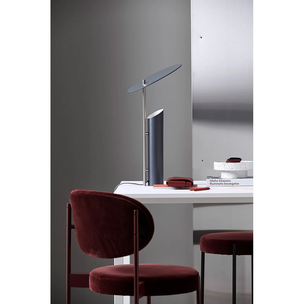 Reflect Table Lamp - Gray Satin - Image 3