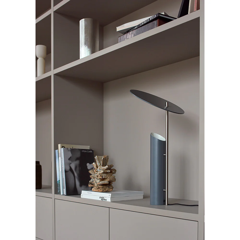 Reflect Table Lamp - Gray Satin - Image 5