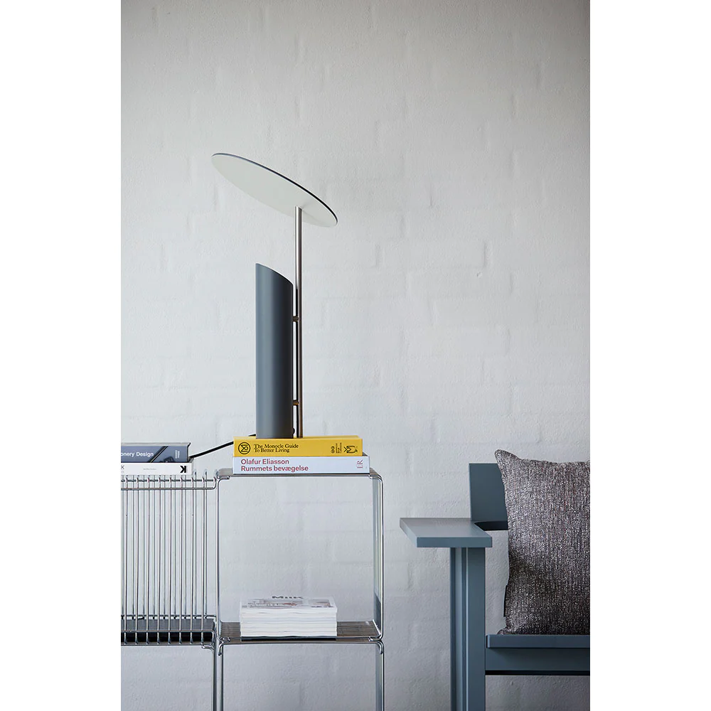 Reflect Table Lamp - Gray Satin - Image 8