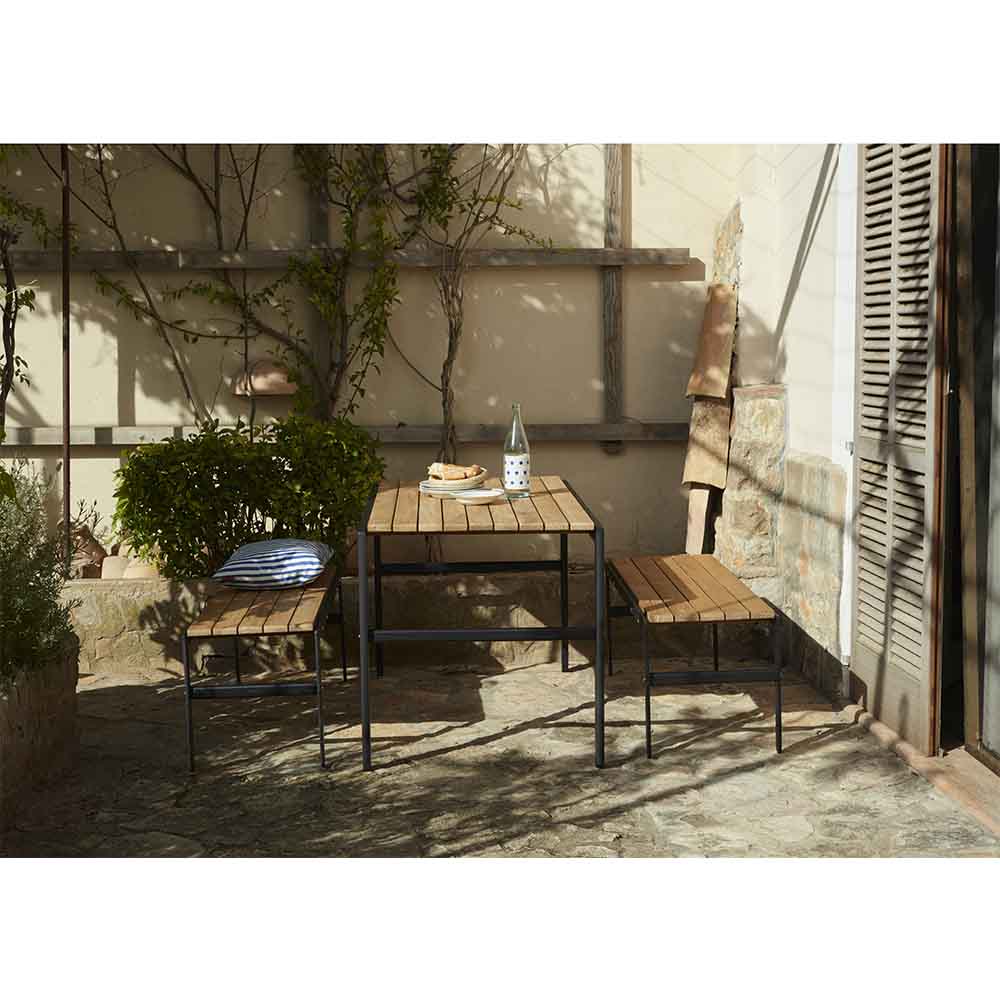 Reform Outdoor Dining Table - Anthracite Black - Image 2