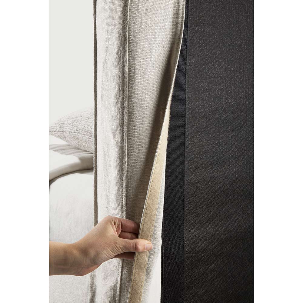 Revive Upholstered Bed - Sand - Image 12