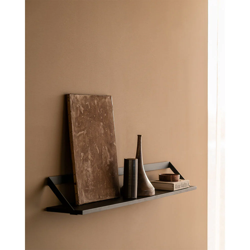 Ribbon Shelf - Black Oak/Black, 55"W - Image 6