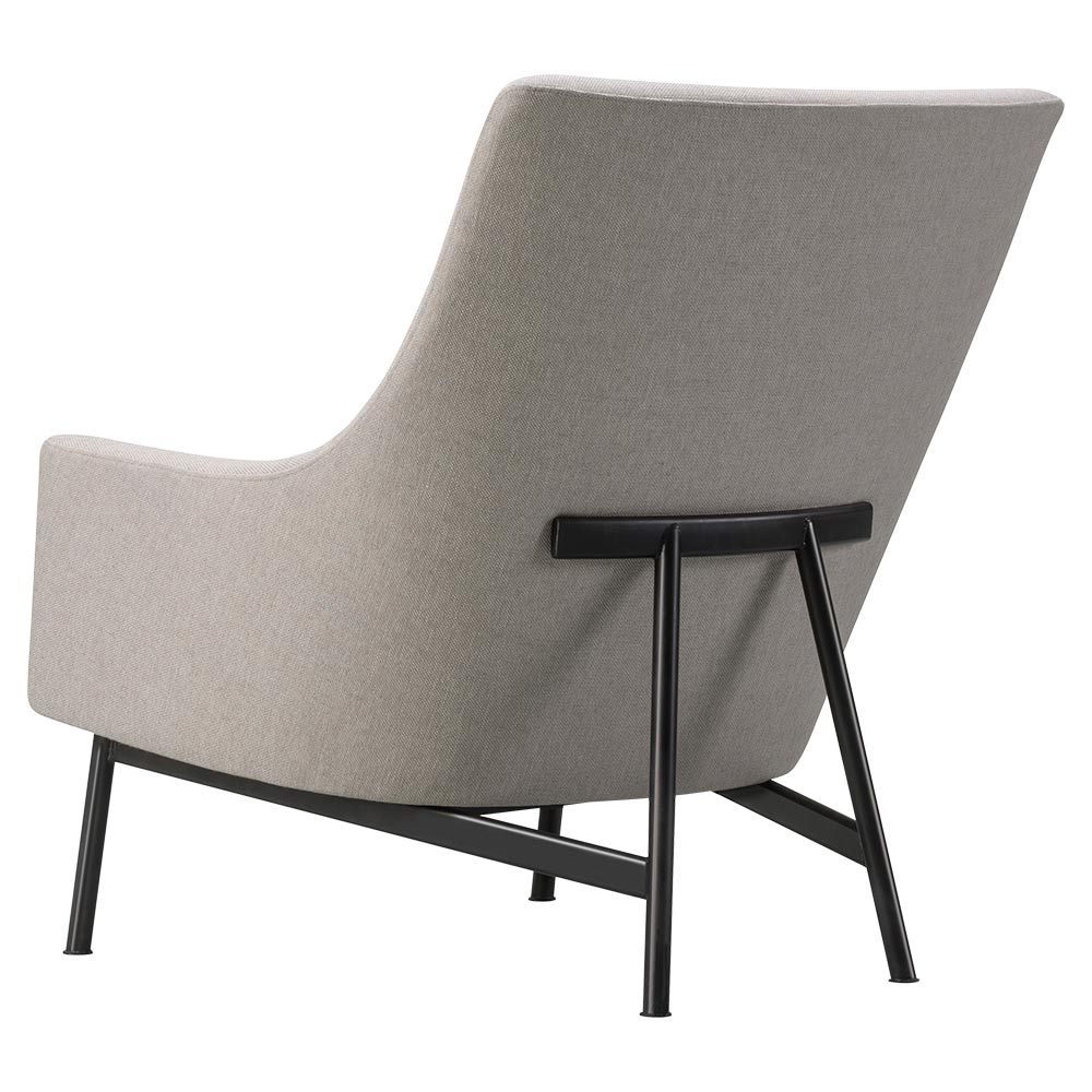 Risom A Lounge Chair - Metal Base - Image 2