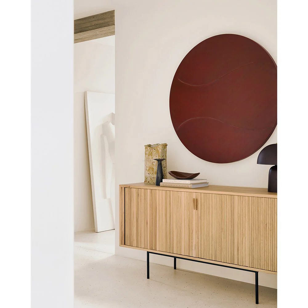 Roller Max Sideboard - 66", Oak - Image 4