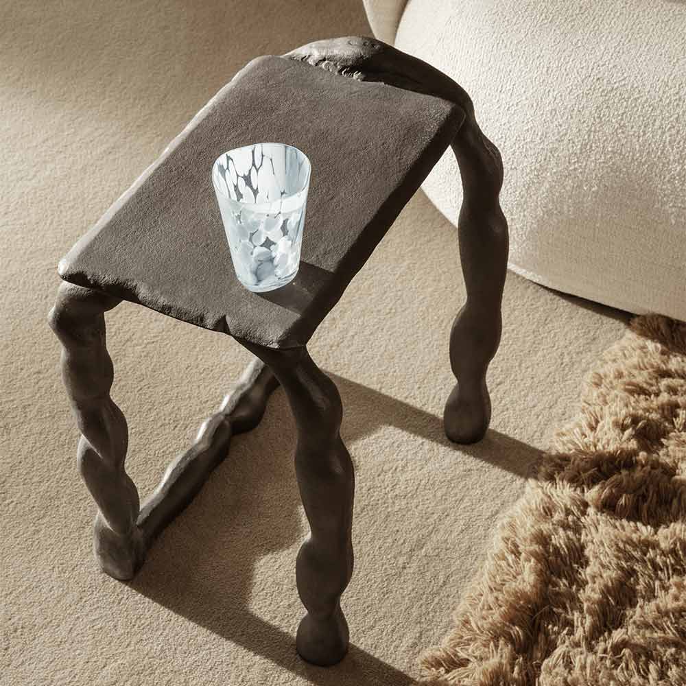 Rotben Sculptural Table - Black - Image 5