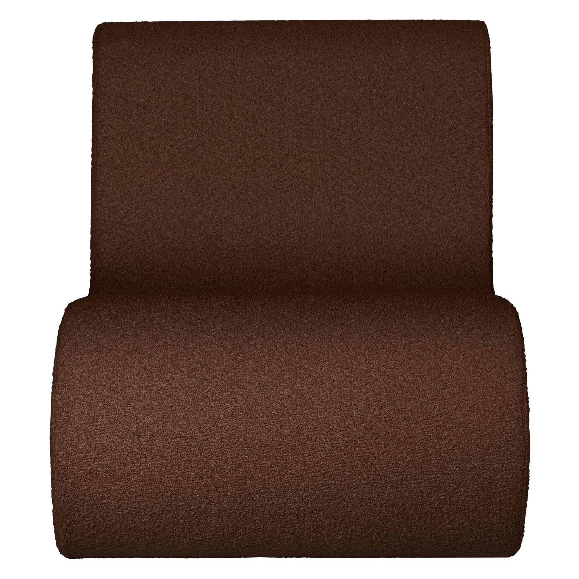 Rouli Outdoor Modular Sofa - Center Module, Chestnut Brown - Image 2