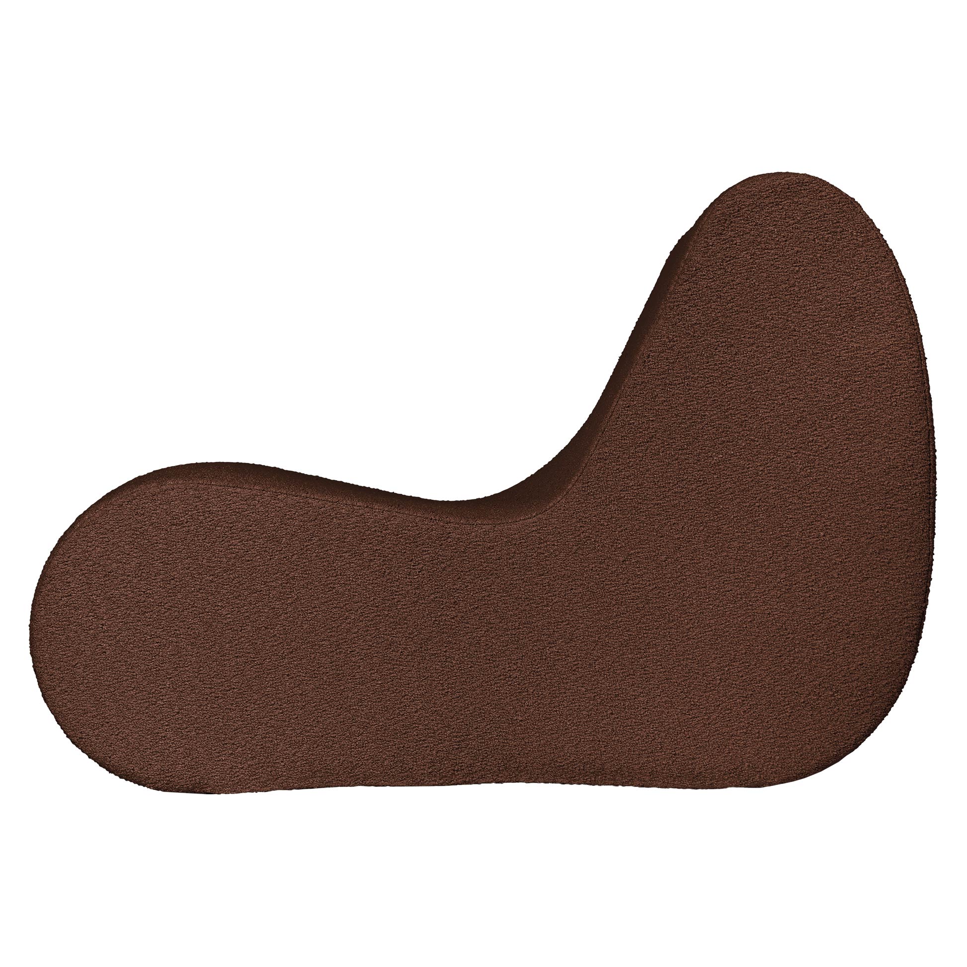 Rouli Outdoor Modular Sofa - Center Module, Chestnut Brown - Image 3