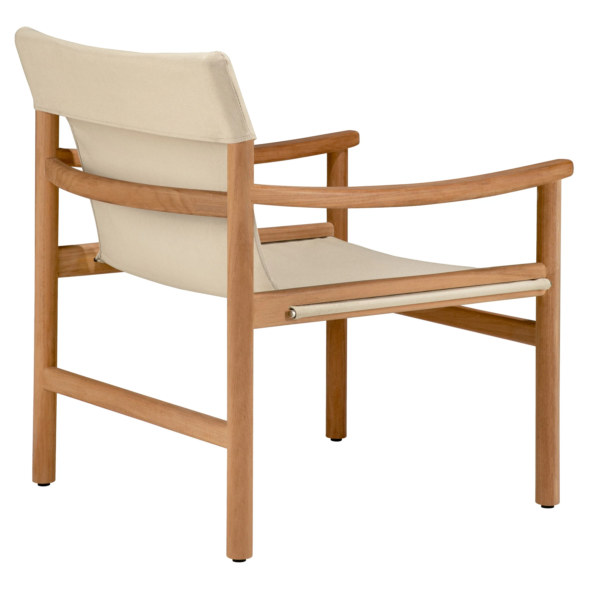 Safari Outdoor Lounge Chair - Dune, Teak - Image 4