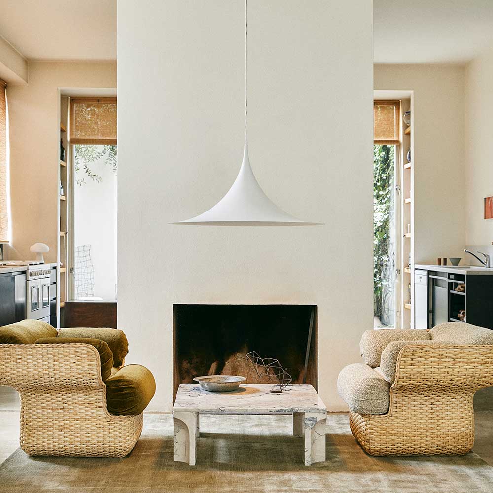 Semi Pendant - Anthracite Gray Glossy - Image 3