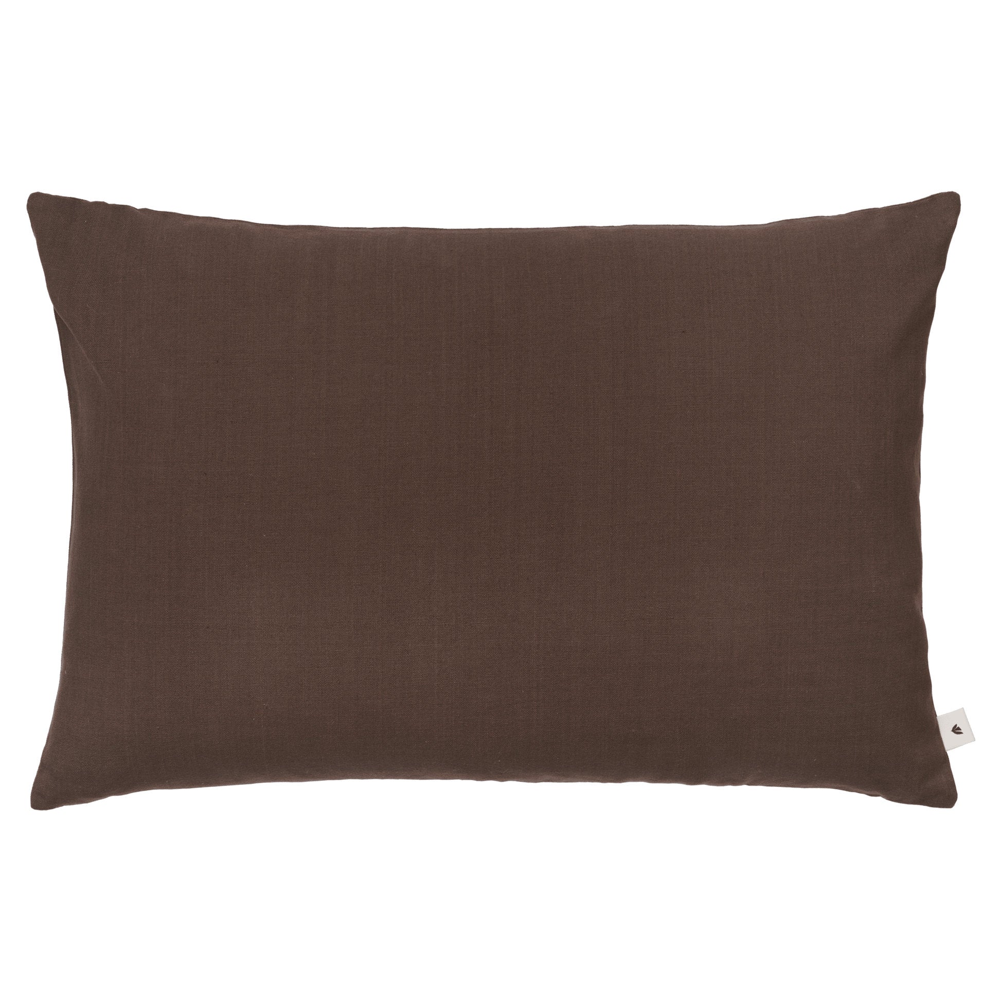 Sen Rectangular Cushion - Dark Chocolate