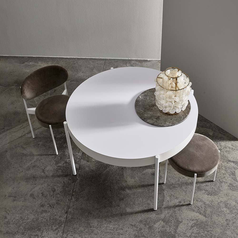 Series 430 Dining Table - White - Image 6