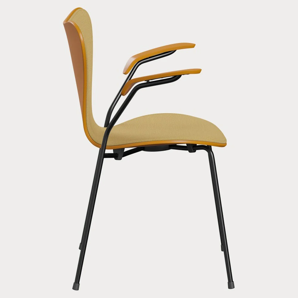 Series 7 Front Upholstered Armchair - Lacquered - Image 3