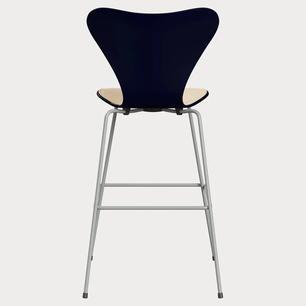 Series 7 Front Upholstered Bar Counter Stool - Lacquered - Image 4