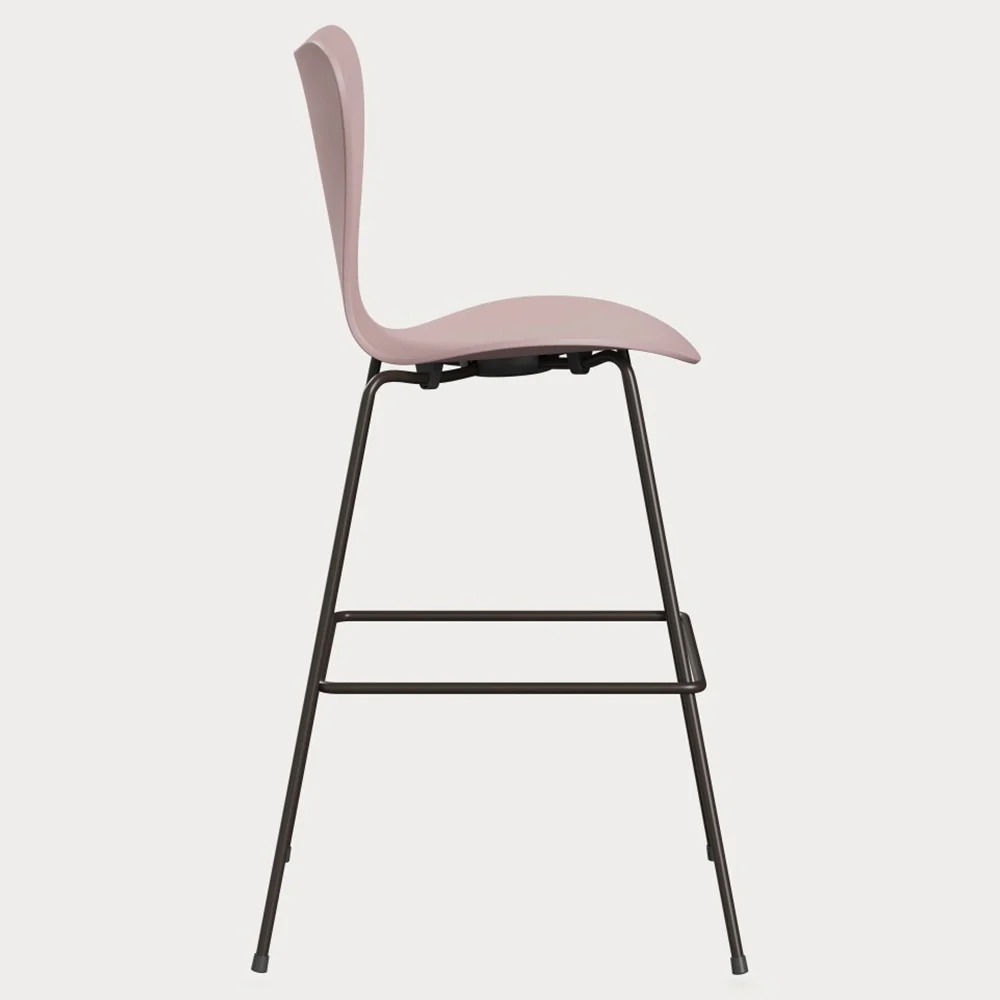 Series 7 Unupholstered Bar Counter Stool - Colored Ash - Image 3