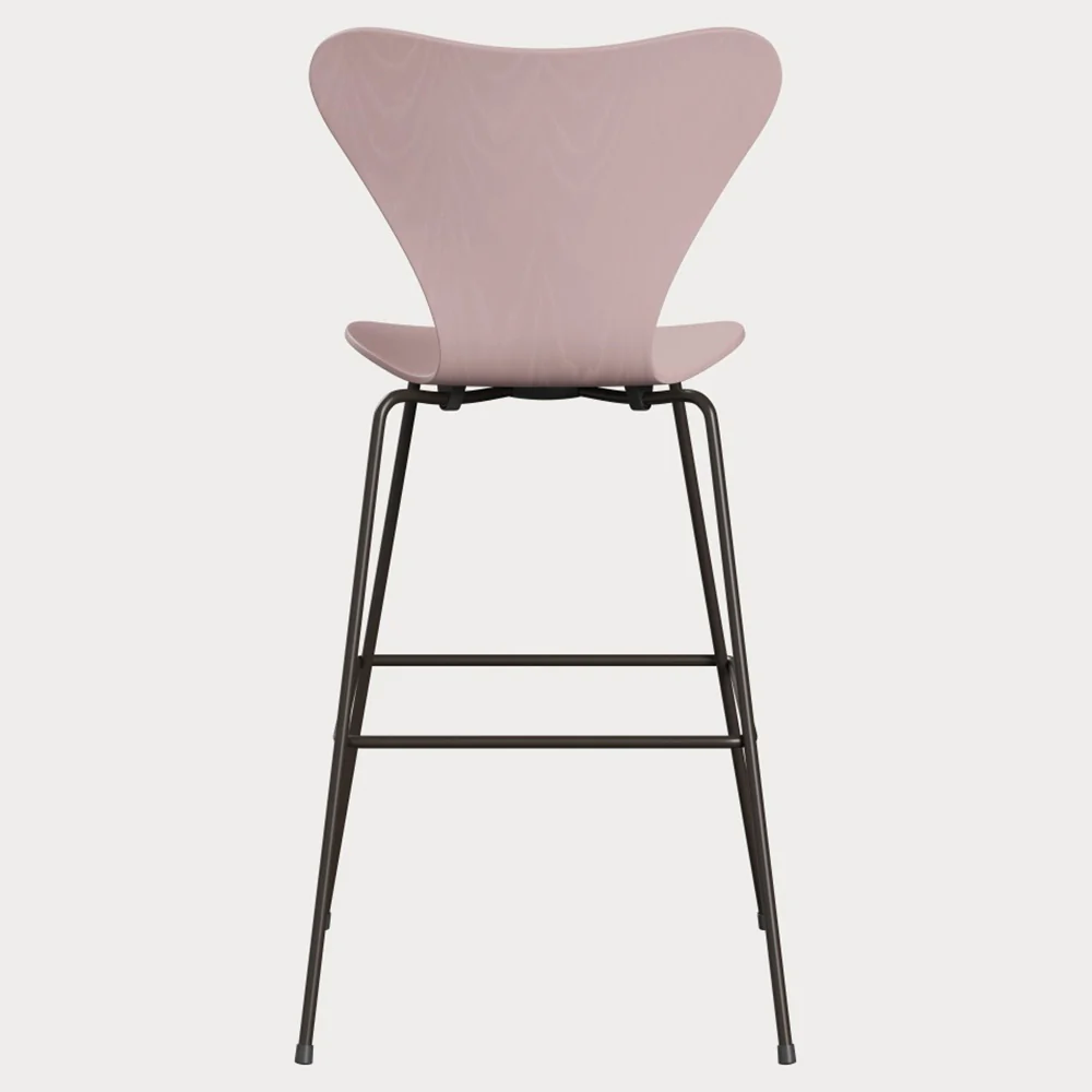 Series 7 Unupholstered Bar Counter Stool - Colored Ash - Image 4