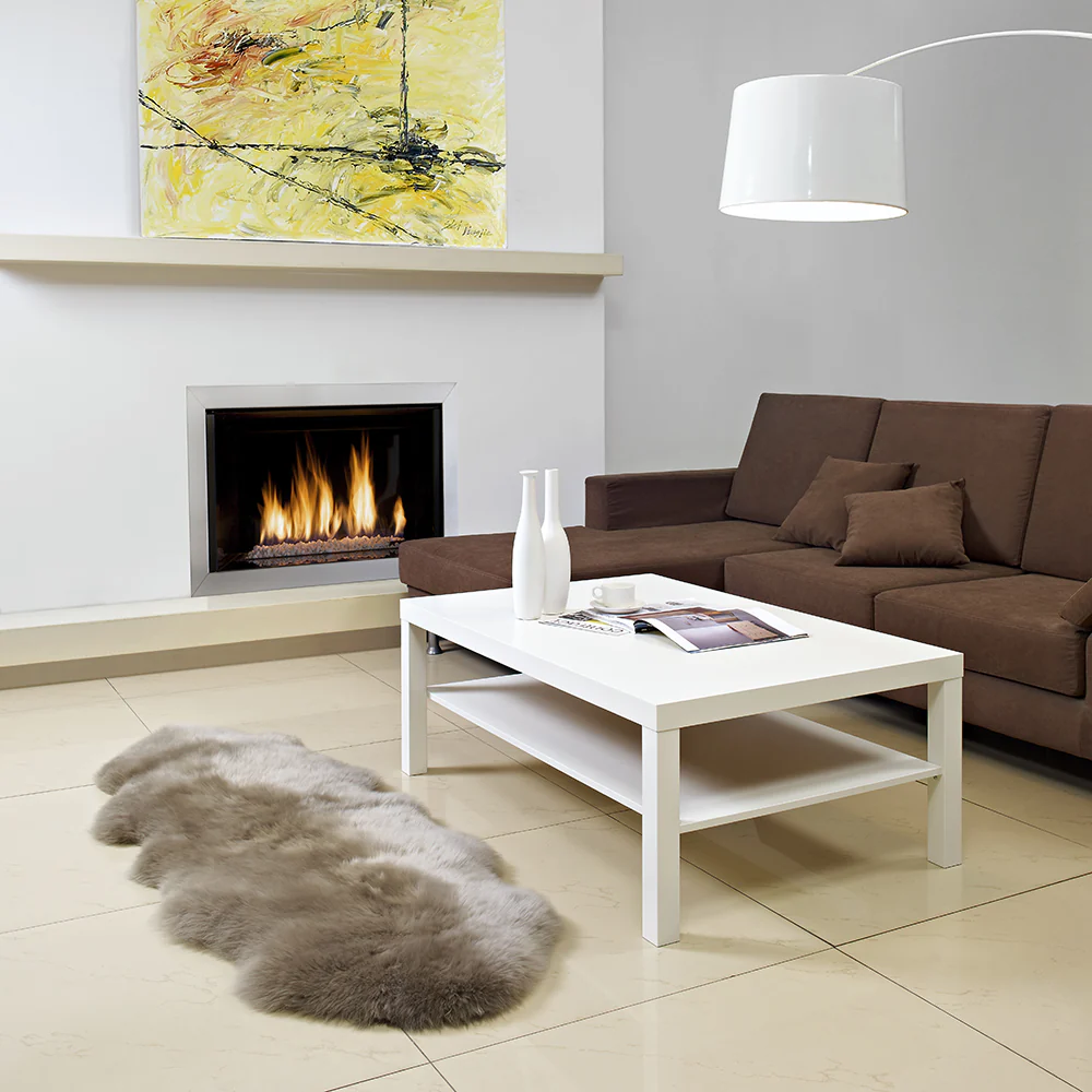 Sheepskin Double Pelted Rug - Vole - Image 2
