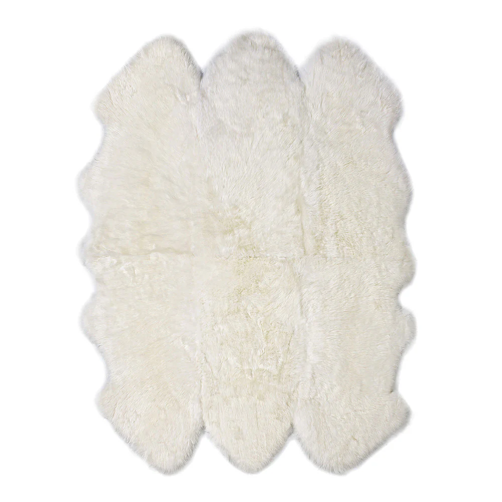 Sheepskin Sexto Pelted Rug - Ivory