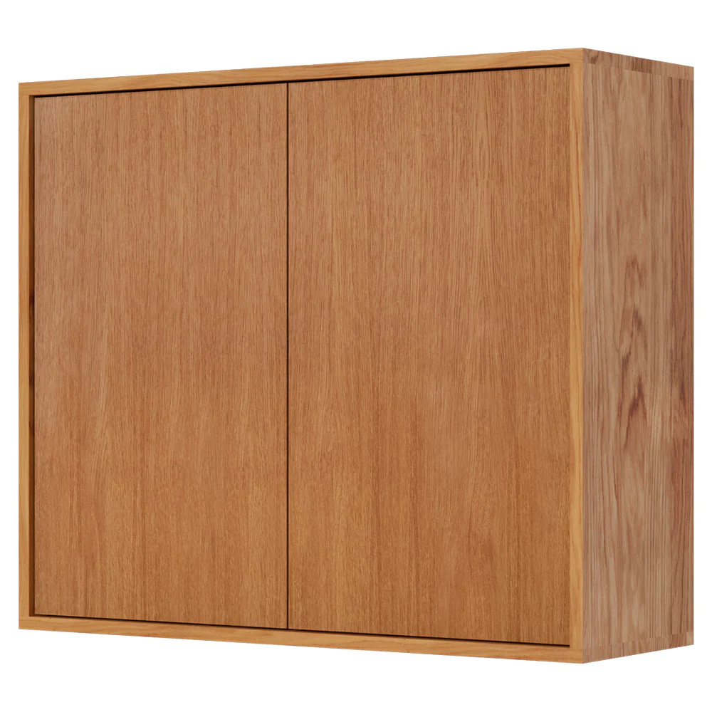 Shelf Library Cabinet - Medium, Natural Oak - Image 2