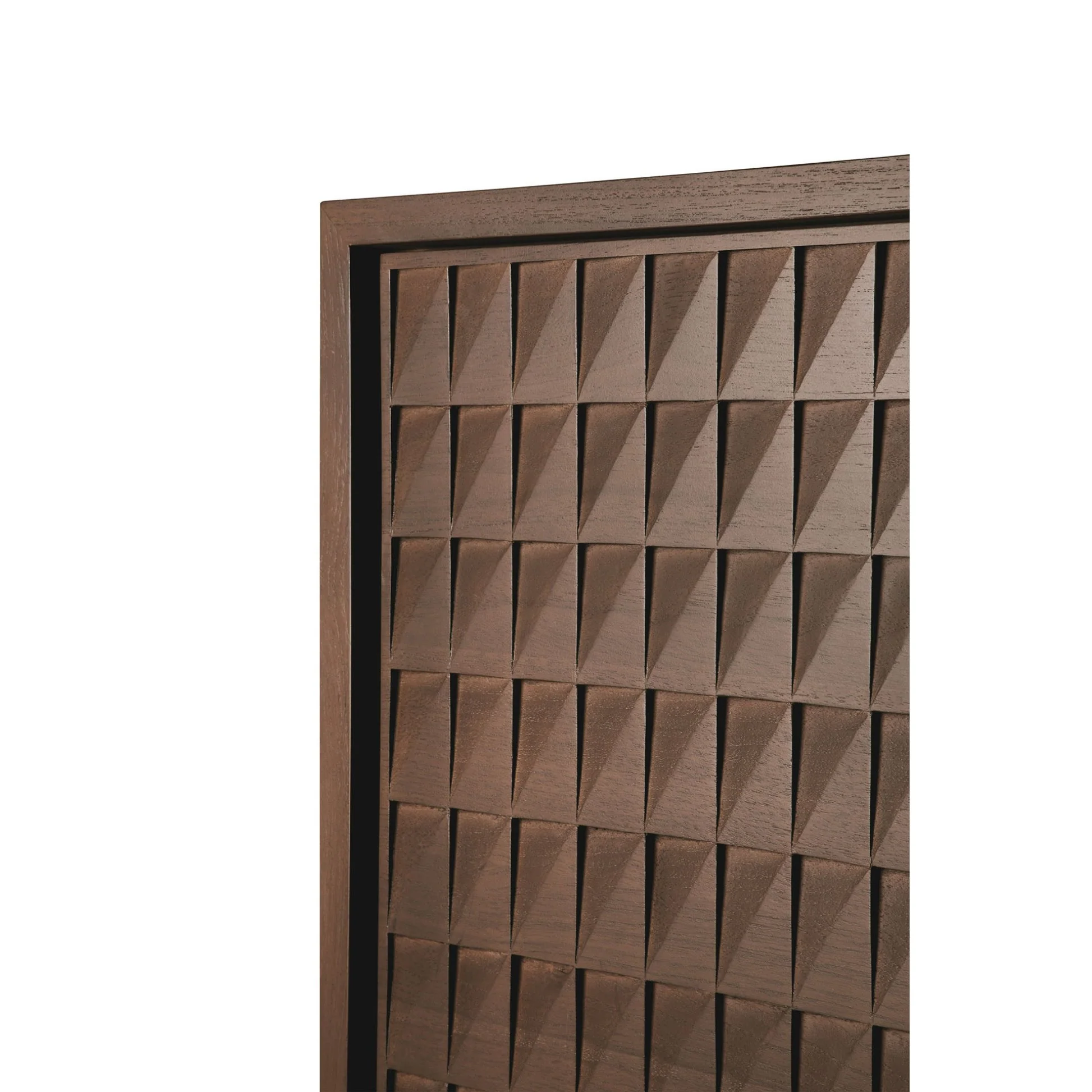Sono TV Cupboard - 63"W, Dark Brown Teak - Image 5