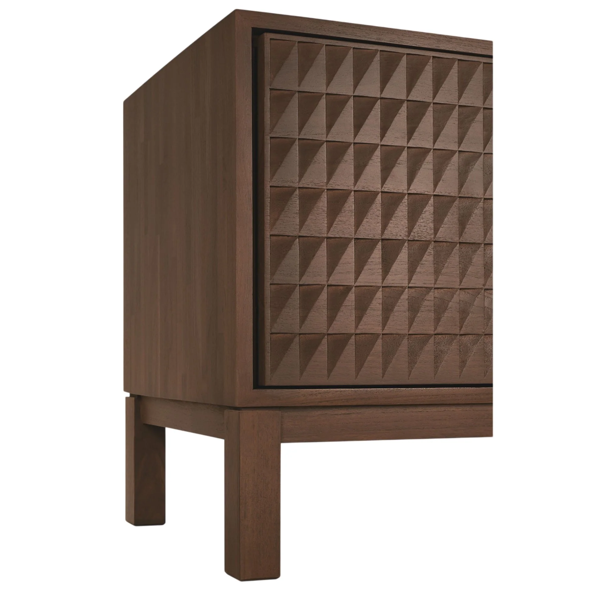 Sono TV Cupboard - 63"W, Dark Brown Teak - Image 6