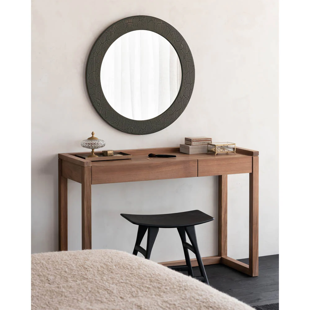 Sphere Round Wall Mirror - Umber - Image 5