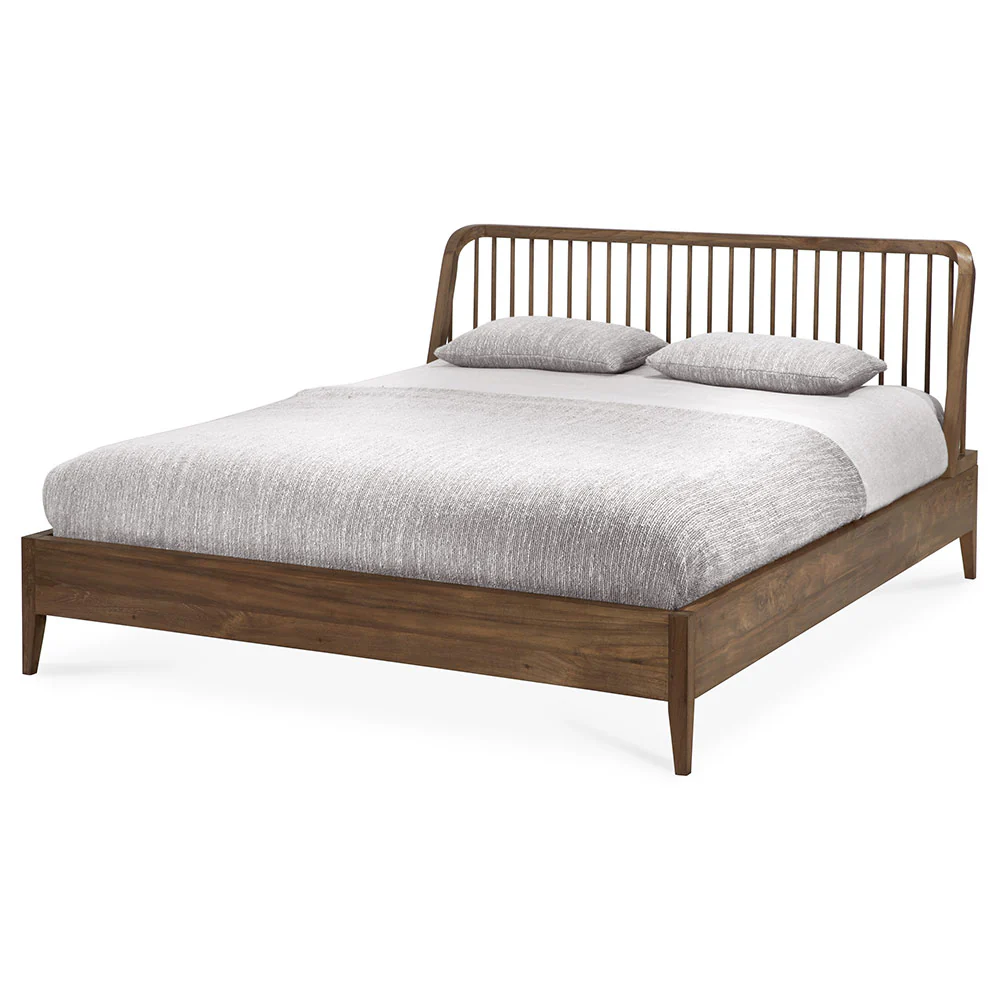 Spindle Bed - Reclaimed Teak - Image 2