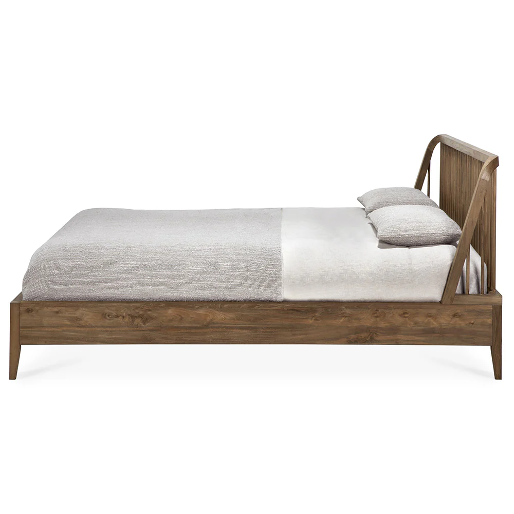 Spindle Bed - Reclaimed Teak - Image 3